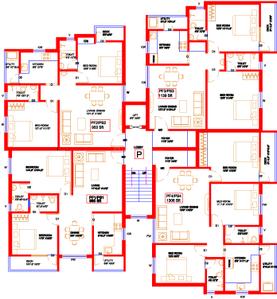 Project Image of 841.0 - 1453.0 Sq.ft 2 BHK Apartment for buy in Colorhomes Castle