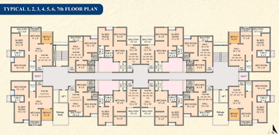 Project Image of 457.79 - 820.75 Sq.ft 1 BHK Apartment for buy in Amruta Vihar