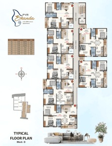 Project Image of 960.0 - 1400.0 Sq.ft 2 BHK Apartment for buy in PVR Skanda