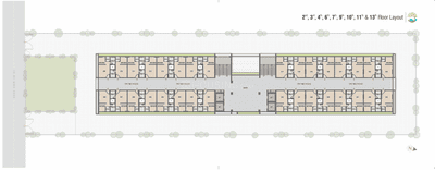 Project Image of 195.69 - 221.84 Sq.ft Studio Studio Apartment for buy in Rashmi R K Sandipani