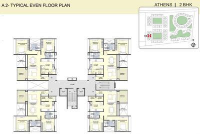 Sanklecha The Metrozone Athens A2 Images for Cluster Plan of Sanklecha The Metrozone Athens A2 1