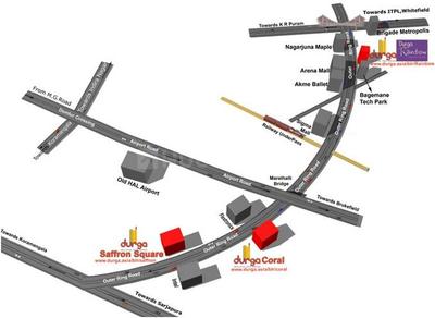 Project Image of 889.0 - 2000.0 Sq.ft 2 BHK Apartment for buy in Durga Saffron Square