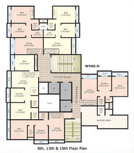 Project Image of 291.7 - 364.9 Sq.ft 1 BHK Apartment for buy in Deep Sky D Wing