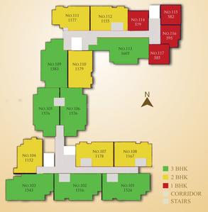 Project Image of 579.0 - 1605.0 Sq.ft 1 BHK Apartment for buy in Sri Ganraj Grand Golden Bells