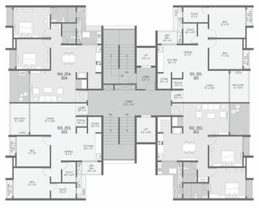 Project Image of 925.0 - 3920.0 Sq.ft 1 BHK Apartment for buy in Dream World Phase I