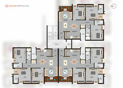Project Image of 1400.0 - 2000.0 Sq.ft 2 BHK Apartment for buy in Shagoon Serenity
