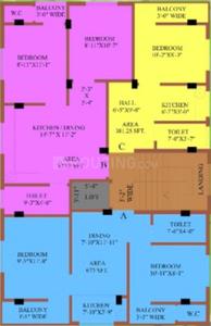 Project Image of 280.0 - 1014.0 Sq.ft 1 BHK Apartment for buy in Z N G Residency