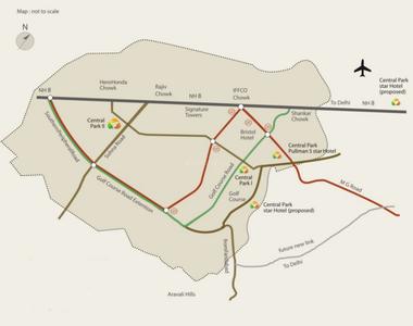 Project Image of 2350.0 - 3820.0 Sq.ft 3 BHK Apartment for buy in Central Park 2 Bellevue