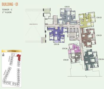 Project Image of 700.0 - 2926.0 Sq.ft 1 BHK Apartment for buy in Brigade Eternia