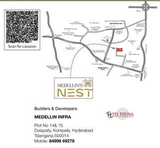 Project Image of 1650.0 - 1725.0 Sq.ft 3 BHK Apartment for buy in Medellin Nest