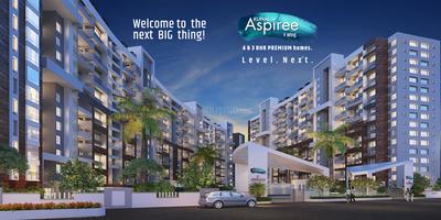 Project Image of 964.0 - 1240.0 Sq.ft 3 BHK Apartment for buy in Kunal Aspiree Phase IV
