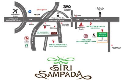 Project Image of 1179.0 - 9117.0 Sq.ft Residential Plot Plot for buy in Siri Sampada The Golden County