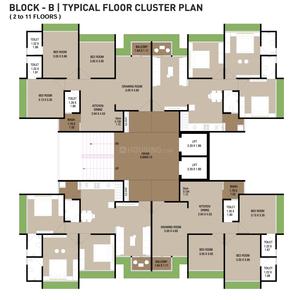 Project Image of 0.0 - 783.18 Sq.ft 3 BHK Apartment for buy in Shanu Pratham Glory