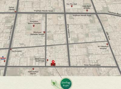 Project Image of 477.06 - 566.29 Sq.ft 2 BHK Apartment for buy in Swastik Radhey Heights