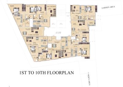 Project Image of 429.48 - 660.9 Sq.ft 1 BHK Apartment for buy in Aakash Sapphire