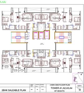 Project Image of 717.0 - 1844.0 Sq.ft 2 BHK Apartment for buy in Kolte Patil KP Towers