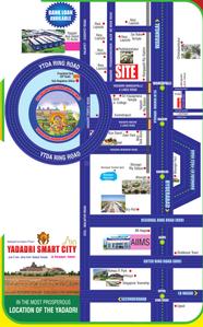 Kalasapati Yadadri Smart City Location Plan 1