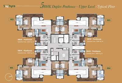 Project Image of 1200.0 - 5360.0 Sq.ft 2 BHK Apartment for buy in The Sephyra