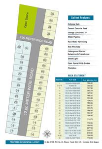 Privara Vihar 5 Layout Plan 1