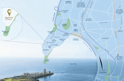 Project Image of 3000 Sq.ft 4 BHK Apartment / Flat for sale in Malabar Hill for Rs. 336000000