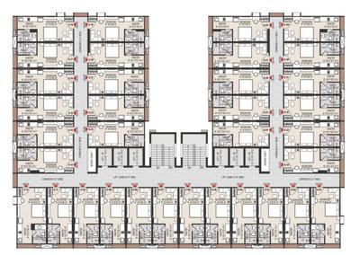 Project Image of 451.64 - 518.91 Sq.ft Studio Studio Apartment for buy in Raja Mato Shree Raghuvansham