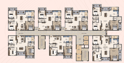 Project Image of 940.0 - 1680.0 Sq.ft 2 BHK Apartment for buy in Sanjeevini Aarna