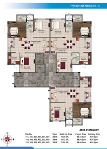 Project Image of 1136.0 - 1572.0 Sq.ft 2 BHK Apartment for buy in Vaishno Greens