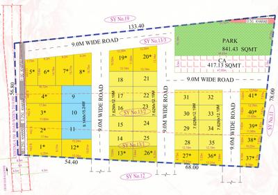 Project Image of 1500 Sq.ft Residential Plot / Land for sale in Seethanaikana Halli for Rs. 8248000