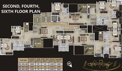 Project Image of 1156.0 - 1308.0 Sq.ft 3 BHK Apartment for buy in Icon Ashwinikunj