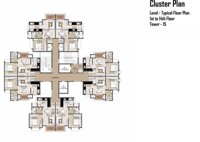 Project Image of 572.0 - 988.0 Sq.ft 1 BHK Apartment for buy in Prestige Primrose Hills Ph I