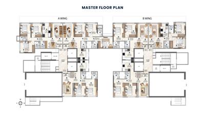 Project Image of 709.0 - 939.0 Sq.ft 2 BHK Apartment for buy in Poonam Polaris