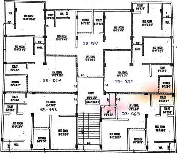 Project Image of 663.0 - 884.0 Sq.ft 2 BHK Apartment for buy in Balaji Pushpanjali Abasan