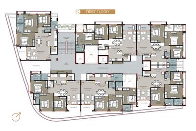 Project Image of 1014.39 - 1048.84 Sq.ft 3 BHK Apartment for buy in Ridham Rujuvalika Arise