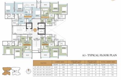 Project Image of 754.01 - 1149.59 Sq.ft 2 BHK Apartment for buy in Mihir Amara Phase 1