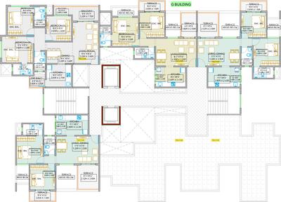 Project Image of 688.0 - 1042.0 Sq.ft 2 BHK Apartment for buy in Shree Signature Park G And H Building