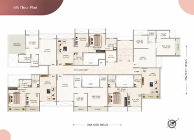 Project Image of 209.9 - 322.81 Sq.ft 1 BHK Apartment for buy in G R K Aryan Corner