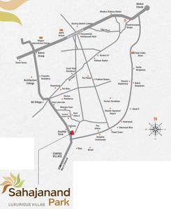 Project Image of 935.81 - 1206.2 Sq.ft 3 BHK Villa for buy in Sahajanand Park