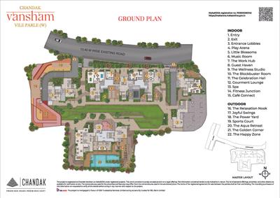 Project Image of 476.41 - 1721.36 Sq.ft 2 BHK Apartment for buy in Chandak Vansham