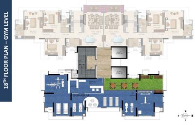 Project Image of 771.0 - 1145.0 Sq.ft 2 BHK Apartment for buy in Wadhwa Amar Jiwan