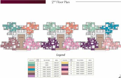 Project Image of 1650 Sq.ft 3 BHK Apartment / Flat for sale in Chansandra for Rs. 29000000