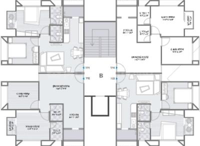 Project Image of 0.0 - 535.0 Sq.ft 2 BHK Apartment for buy in Rajyash Reevanta