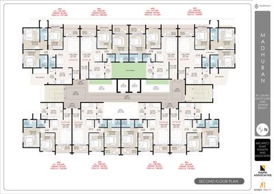Project Image of 1125.0 - 2491.0 Sq.ft 2 BHK Apartment for buy in Gajra Madhuban