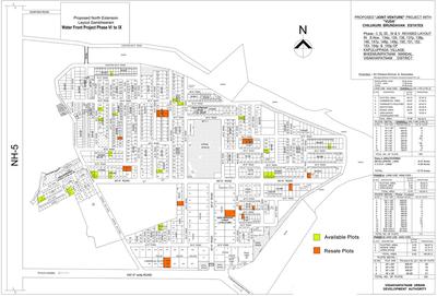 Chilukuri North Extension Water Front Project Phase IX Images for Layout Plan of Chilukuri North Extension Water Front Project Phase IX 1
