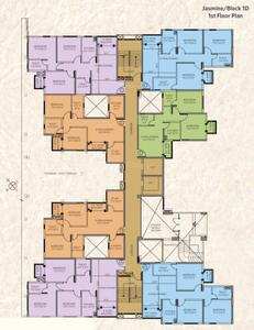 Project Image of 800.0 - 1288.0 Sq.ft 2 BHK Apartment for buy in Siddha Waterfront Phase II