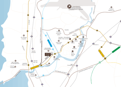 Project Image of 3631 Sq.ft 4.5 BHK Apartment / Flat for sale in Bandra East for Rs. 214000000