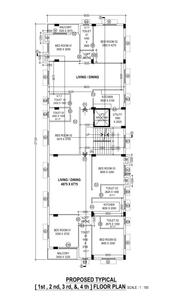 G G Apna Niwas Apna Niwas Cluster Plan from 1st to 4th Floor 1