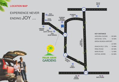 Project Image of 550.0 - 1850.0 Sq.ft 1 BHK Apartment for buy in NK Palm Arin Gardens