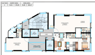 Project Image of 512 Sq.ft 1 BHK Apartment / Flat for sale in Jogeshwari East for Rs. 8000000