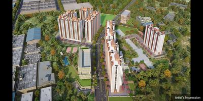 Project Image of 319.0 - 385.0 Sq.ft 1 BHK Apartment for buy in Dosti Greater Thane