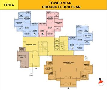 Project Image of 1035.0 - 1565.0 Sq.ft 2 BHK Apartment for buy in IQ City